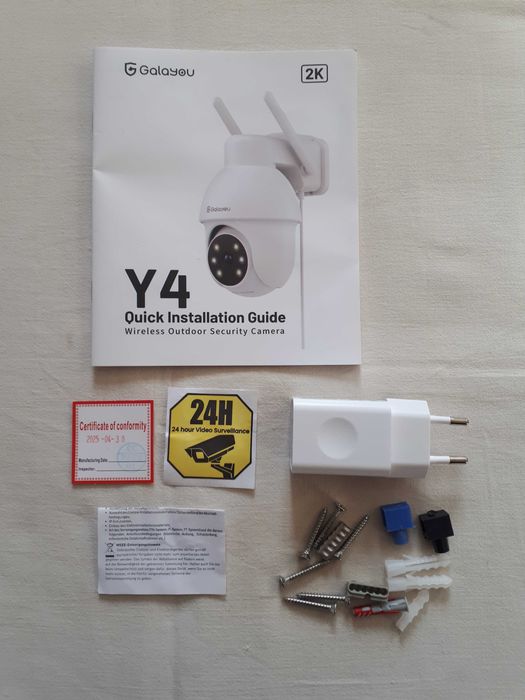 Зовнішня Wi-Fi камера відеоспостереження GALAYOU Y4 2K