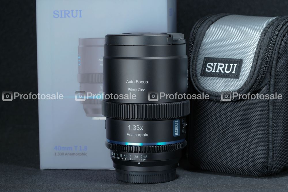 SIRUI 40mm T1.8 1.33X S35 Anamorphic Leica L