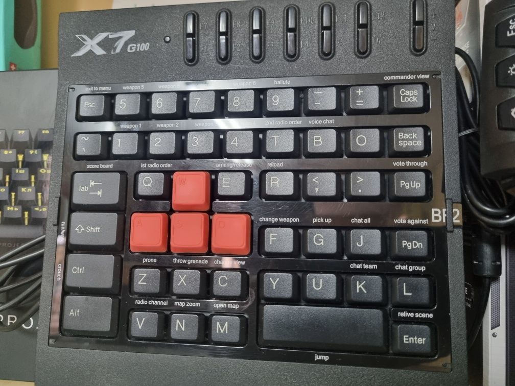 A4tech x7 g100 ігрова клавіатура