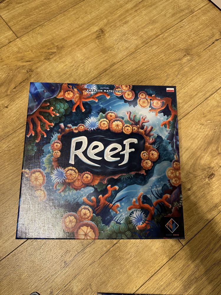 Gra planszowa Reef Foxgames karty w koszulkach
