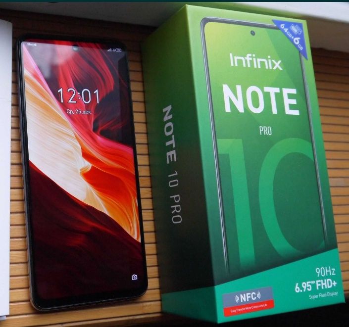 Смартфон infinix note 10 pro 6/64