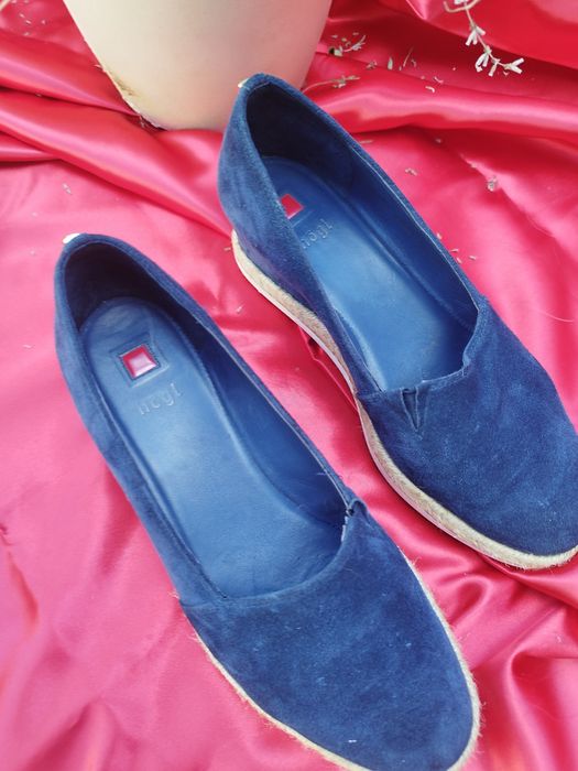 Туфли замшевые , р, 37,5, hogl