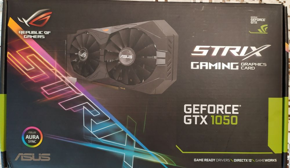 Karta graficzna ASUS GeForce GTX 1050 Strix OC 2GB GDDR5