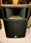 Coluna amplificada Behringer B300 c/ módulo ld systems