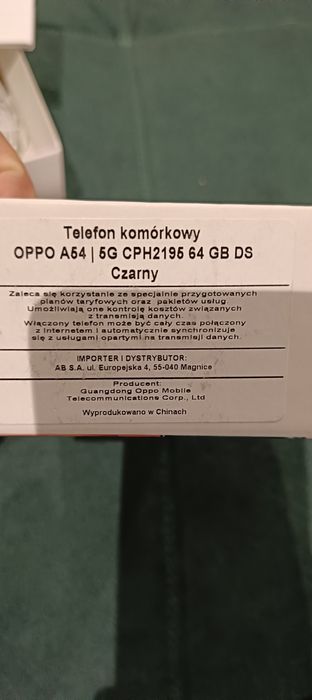 Telefon OPPO A54
