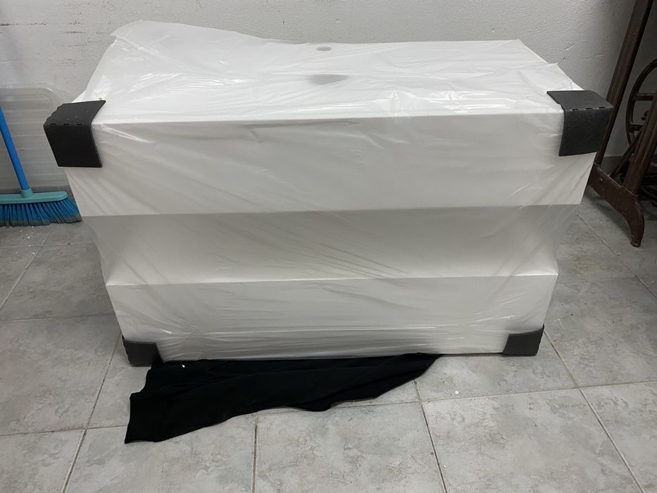 Movel suapenso WC Banhoazis branco