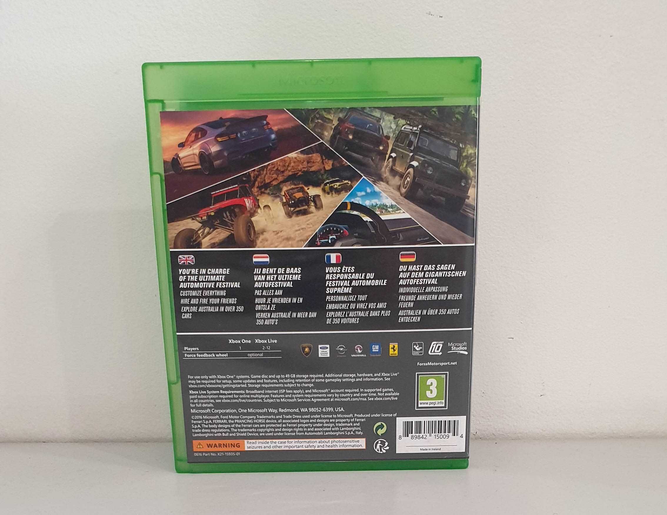 Gra Forza Horizon 3 Po Polsku XBOX ONE