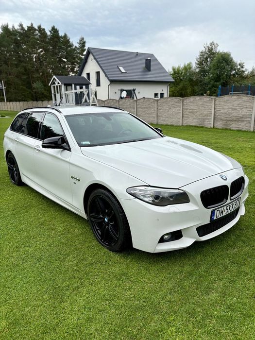 BMW Seria 5 BMW F11 2.0xd LCI (po lift) 190KM 2015r SALON POLSKA Mpakiet xdrive