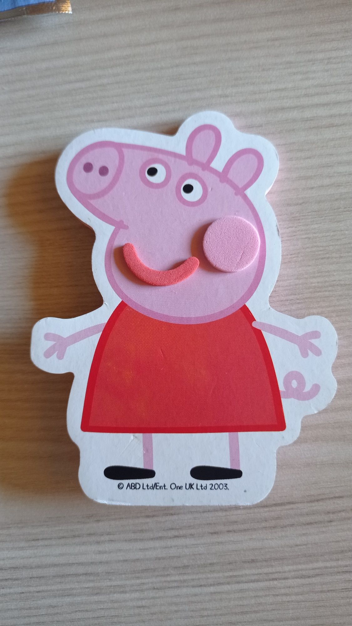 Świnka Peppa i George, 2 pacynki palczatki, zestaw Peppa Pig d dzieci