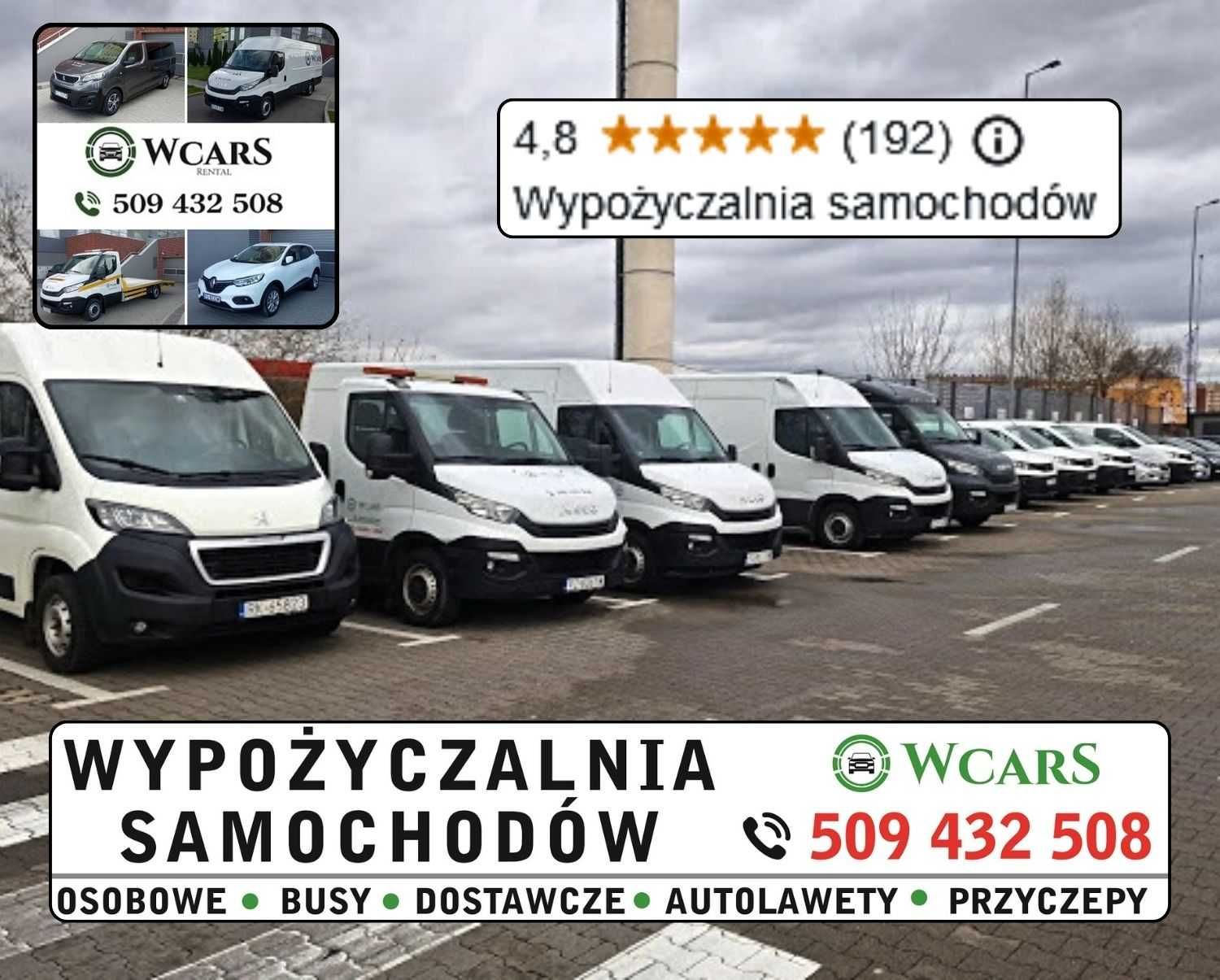 Bus wynajem Busy dostawcze Wypożyczalnia busów busa wynajmę bez limitu