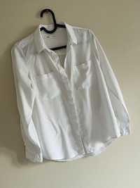 Biała koszula z kieszonkami xs