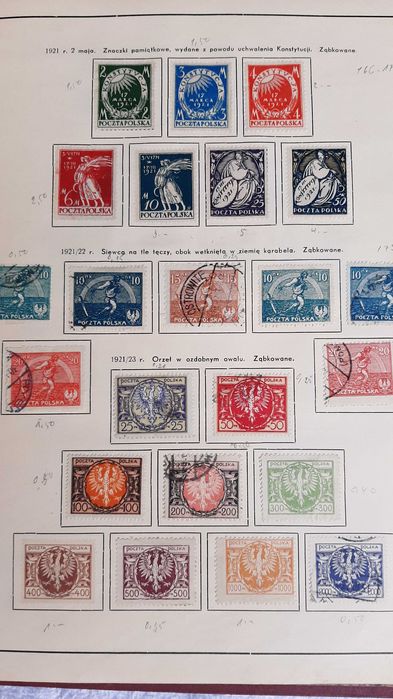 Znaczki pocztowe, album Witkowskiego