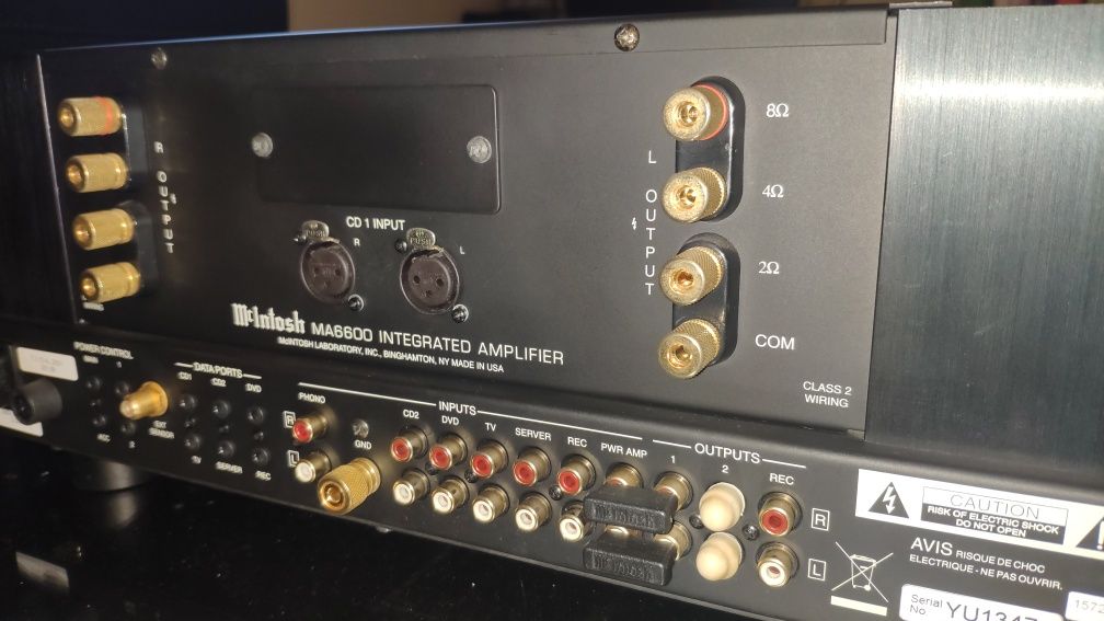 Amplificador Mcintosh Integrado MA6600