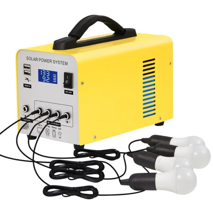 ‼️ ДЕШЕВЛЕ НЕТ ‼️ Портативная электростанция 300W 12V + 4 LED лампы