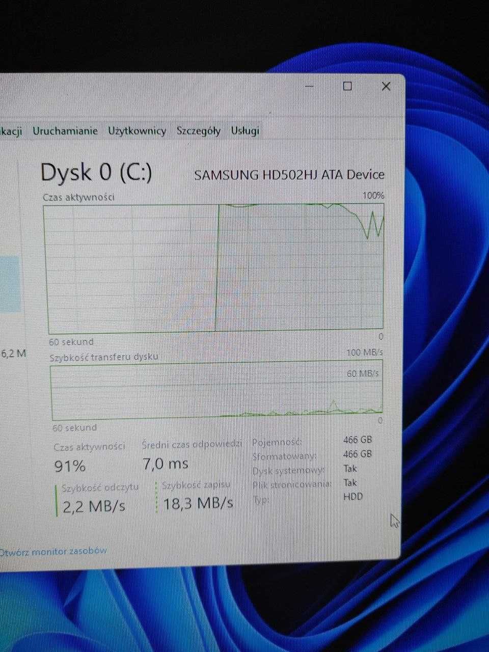 Komputer stacjonarny HP + Mysz, Klawiatura i monitor