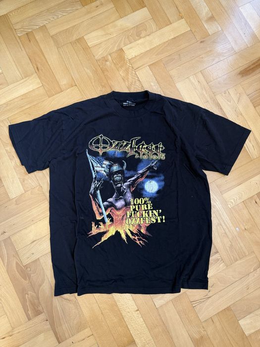 ozzfest 2003 ozzy osbourne t-shirt vintage xl nowy made in usa korn