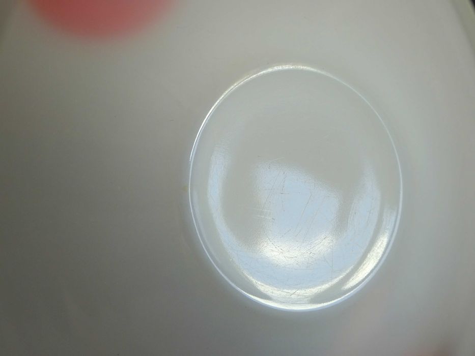 Schott Mainz Jena Glass Taça Carina 'Peacock Eyes'