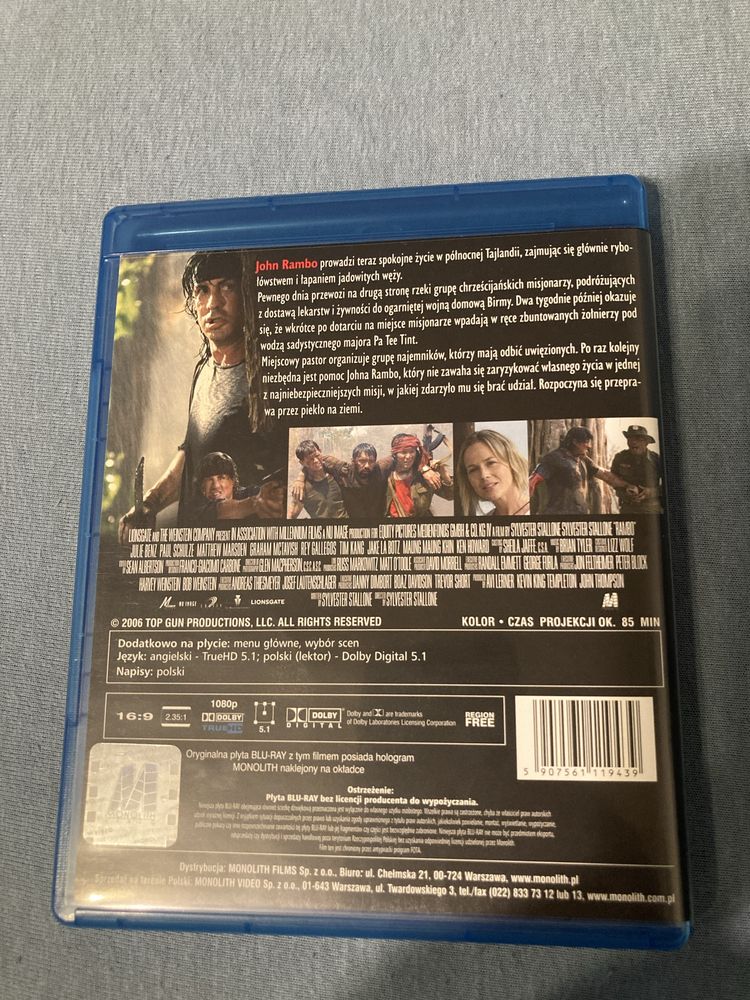 Stallone John Rambo BluRay Pl