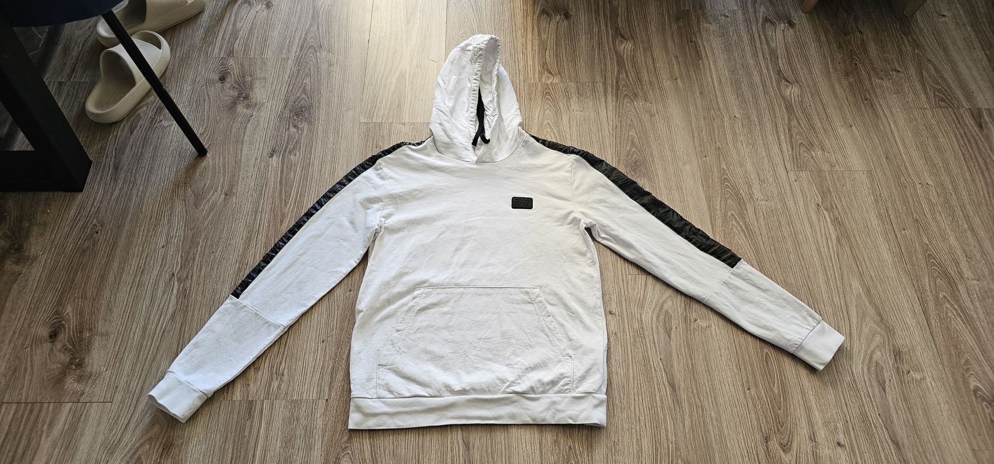 EA7 Emporio Armani bluza męska z kapturem rozmiar S/M wymiary na foto