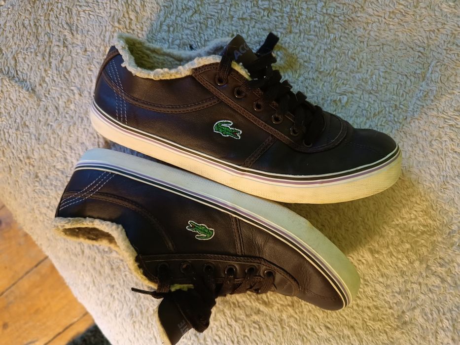 Ocieplane trampki Lacoste 40(25.5cm)