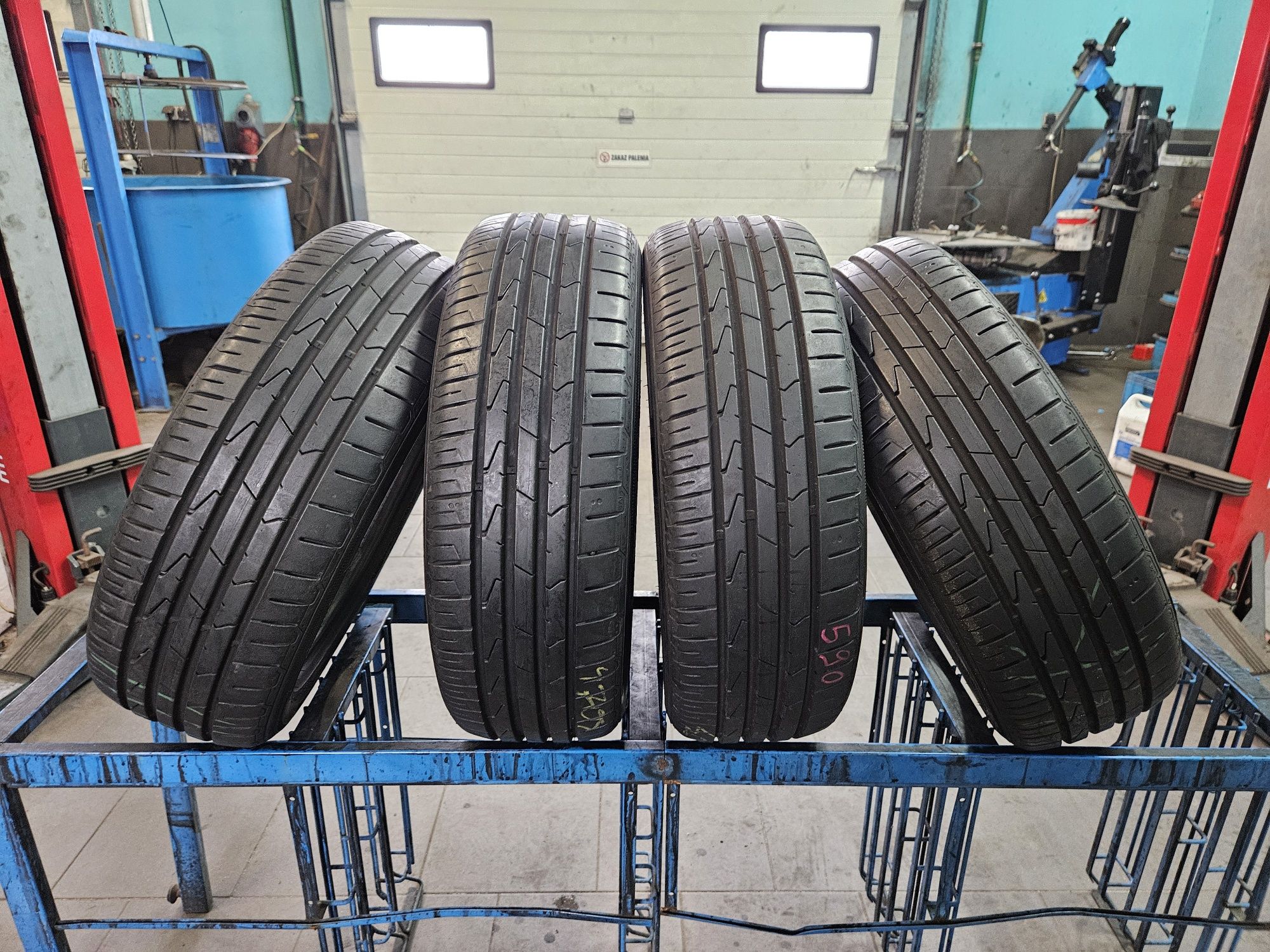 4szt lato 185/55-16 Hankook ~6.8mm