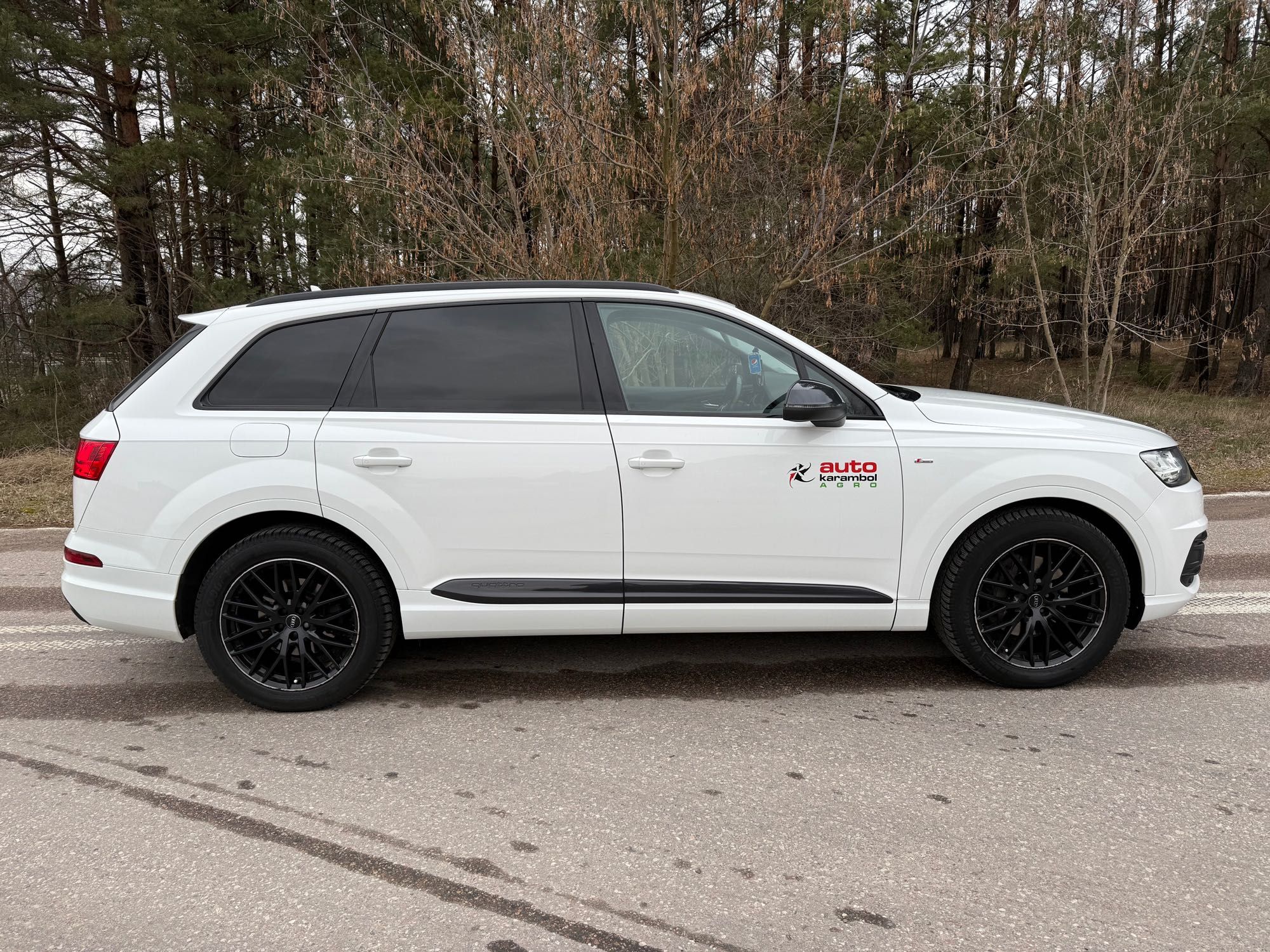AUDI Q7 2017 3.0 TDI 218KM Black Edition SALON AUDI FV23% Cena Brutto