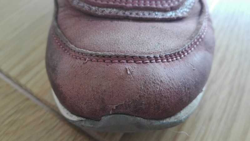 Sneakersy dziewczęce skórzane Lasocki Kids - rozmiar 27