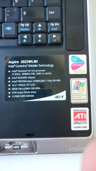 Acer Aspire 2020/2023 WLMi para peças