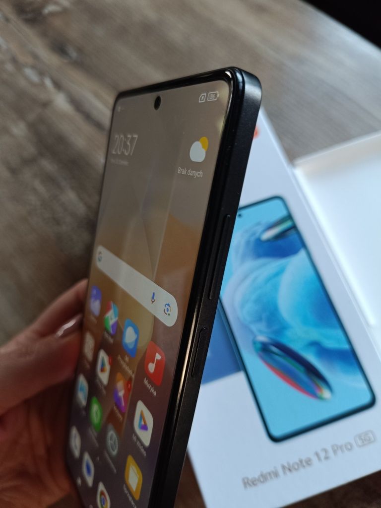 Redmi Note 12 Pro 5G Midnight Black 6GB RAM 128GB ROM