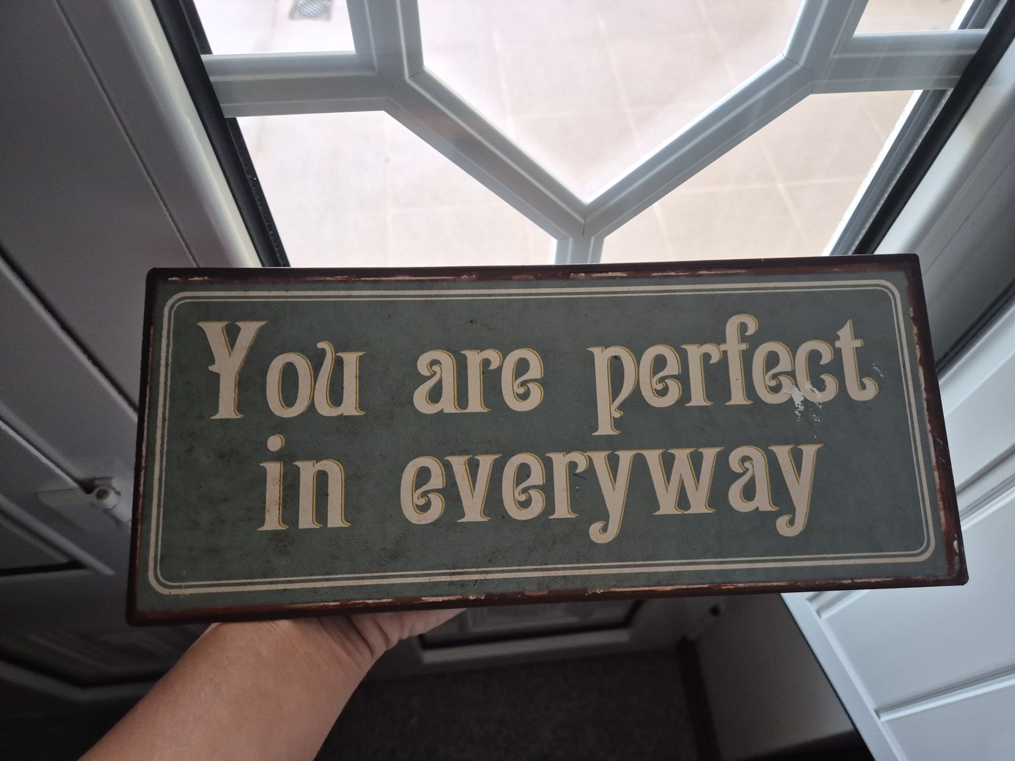 Placa decoração parede