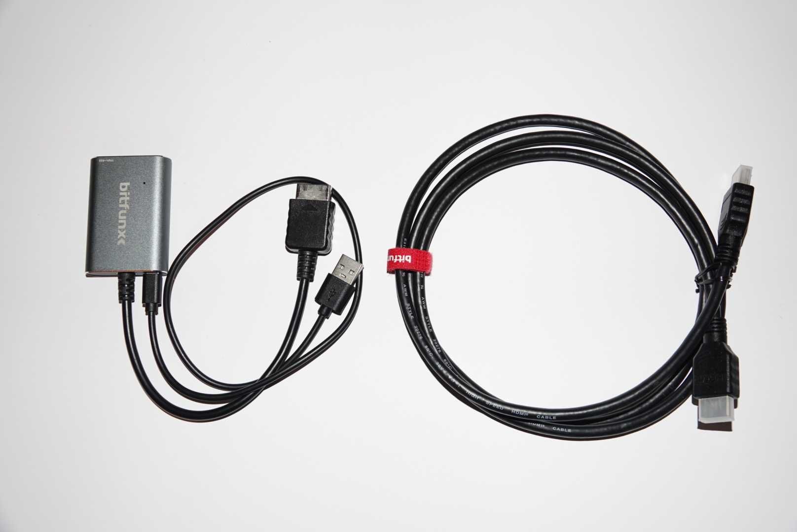 Adapter konwerter bitfunx playstation 2 ps2 na hdmi