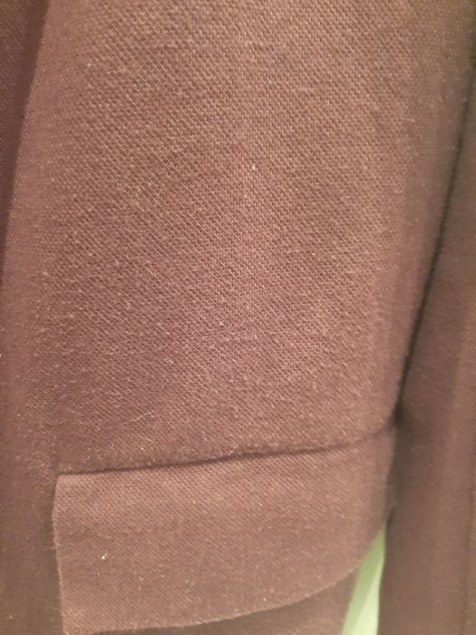 Marynarka 36 reserved żakiet bordo kolekcja dzianina narzutka piling