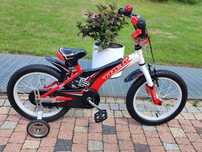 Śliczny rowerek 16 TREK JET /Koła 16"/Kółka boczne
