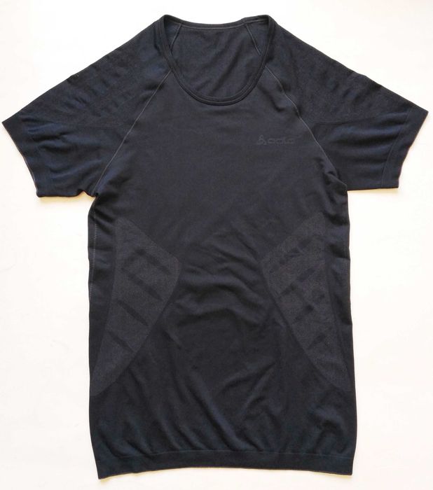 Футболка ODLO Evolution Light S-M unisex black військова