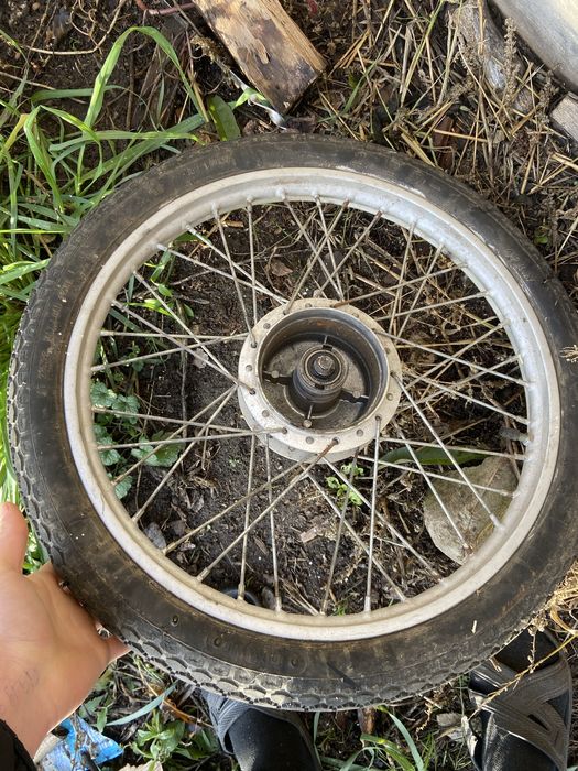 Колесо на мотоцк альфа-дельта 17