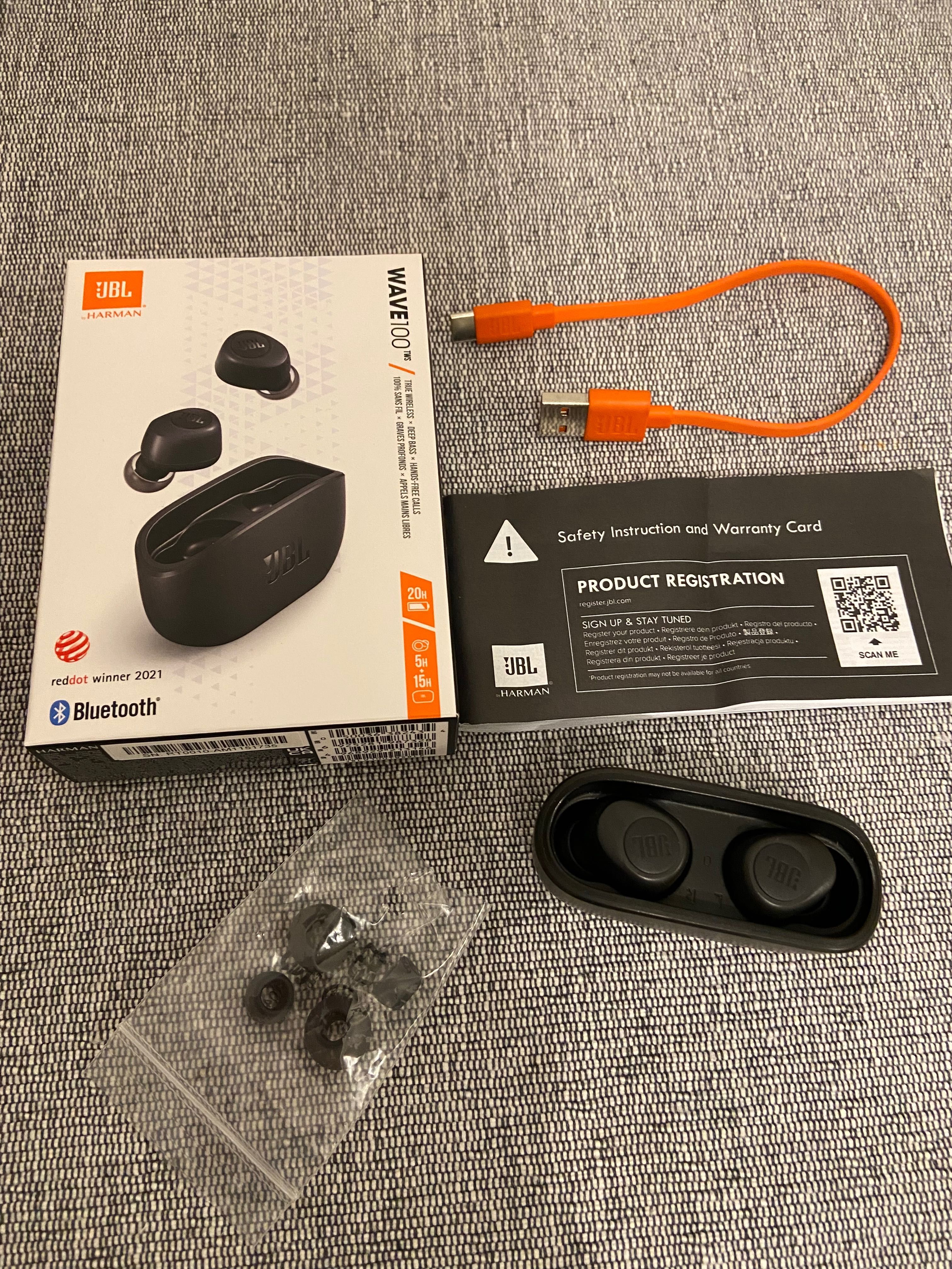 Słuchawki JBL wave100 TWS