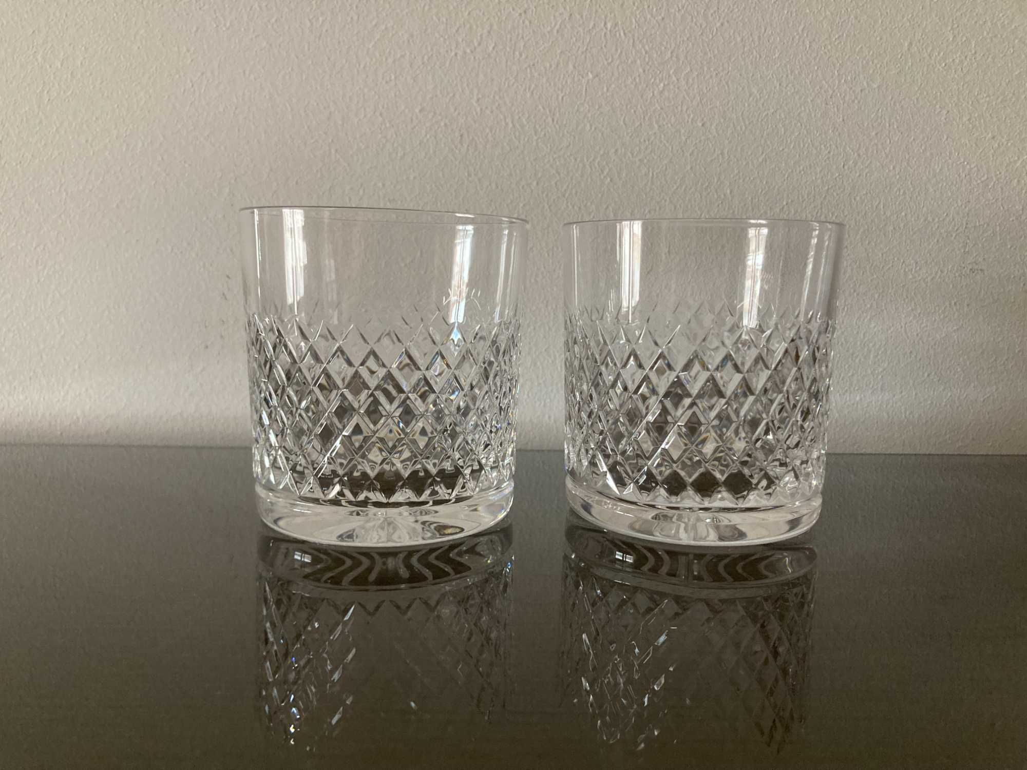 Copos em cristal marca Atlantis sem uso