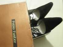 sapatos pretos pablo fuster