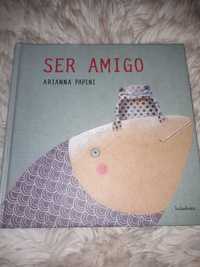 Livro Ser amigo linda mensagem