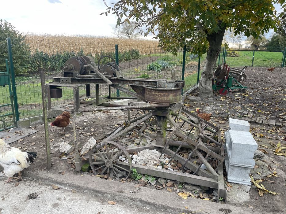 Ładowacz części do obornika własnej produkcji