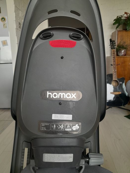 Fotelik rowerowy na bagażnik Hamax