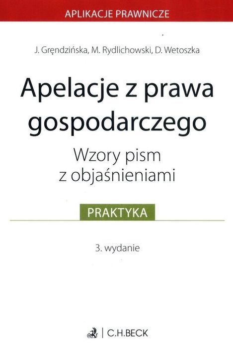 Apelacje Z Prawa Gospodarczego