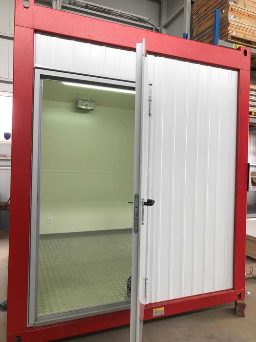 kontener portiernia, stróżówka, wartownia, kontener 10, kontener