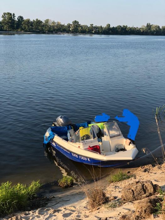 Продам лодку з мотором Yamaha 60 к.с.+ лафет