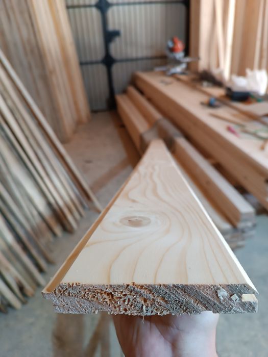 Дерев'яна вагонка, підлога, імітація бруса