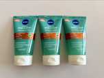 3 PACK Nivea Derma Skin Clear - Peeling z kwasem salicylowym 150ml