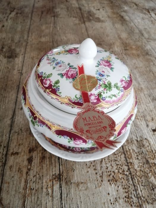 Boleira com prato porcelana Limoges