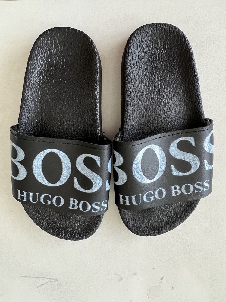 Zalando Hugo Boss klapki basenówki r. 26-27