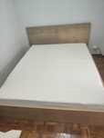Cama de casal com colchão