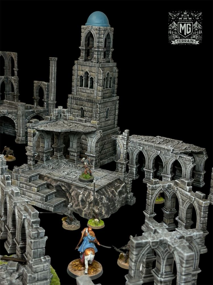 Zestaw Ruin Makiety do gry bitewnej lotrsbg mesbg saga bitewniaki